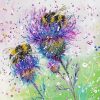 Abstract Thistle Diamond Painting