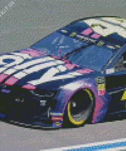 Black 48 Race Car Diamond Painting