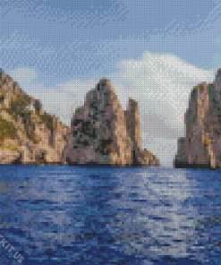 Isle Of Capri Italy Diamond Painting