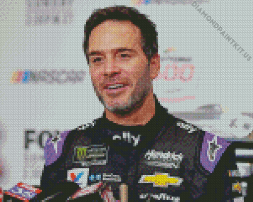 Jimmie Johnson Nascar Champion Diamond Painting