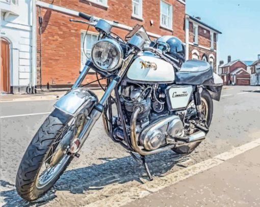 Norton 750 Commando Diamond Painting