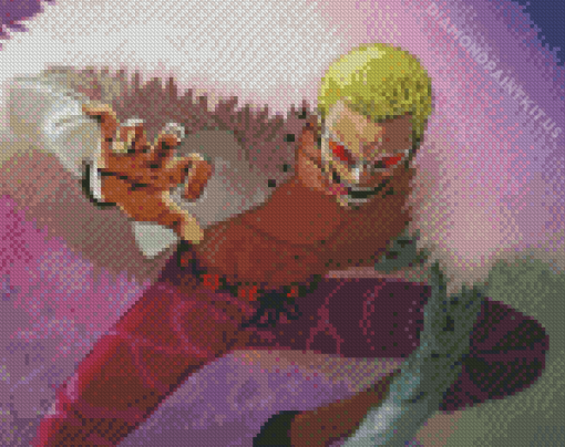 One Piece Doflamingo Diamond Painting