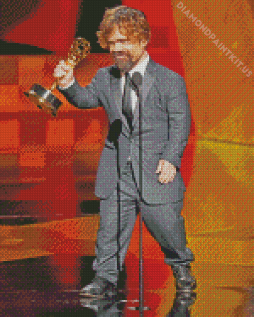 Peter Dinklage Emmy Award Diamond Painting