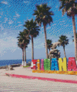 Tijuana Beach Diamond Painting