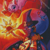 Wizardmon Digimon Character Diamond Painting