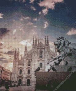 Duomo Di Milano View Diamond Painting