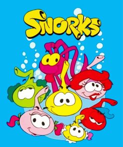 Snorks Poster Diamond Painting