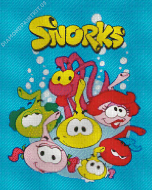 Snorks Poster Diamond Painting