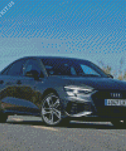 Sport Black Audi A3 Diamond Painting