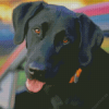 Black Labrador Retriever Diamond Painting