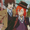 Bungou Stray Dogs Dazai And Chuya Soukoku Diamond Painting