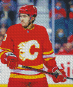 Calgary Flames Ice Hockey Team Player Diamond Painting