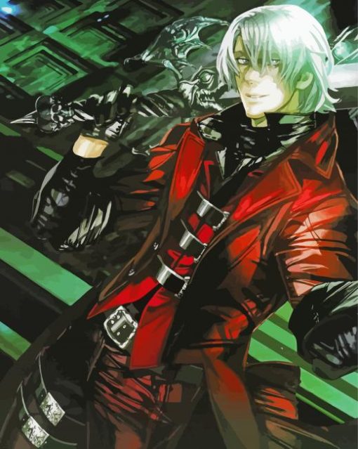 Dante Devil May Cry Game Diamond Painting