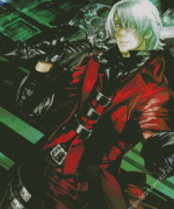 Dante Devil May Cry Game Diamond Painting