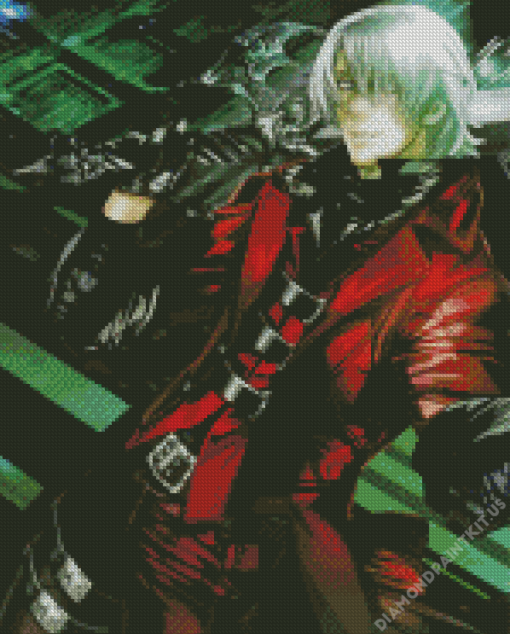 Dante Devil May Cry Game Diamond Painting