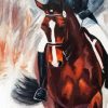 Dressage Horse Art Diamond Painting