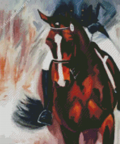 Dressage Horse Art Diamond Painting