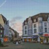 Haan Town In Germany Diamond Painting