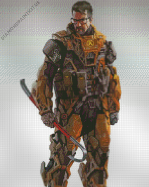 Half Life Character Art Diamond Painting