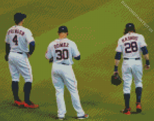 Houston Astros Players Diamond Painting