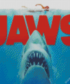 Jaws Movie Diamond Painting