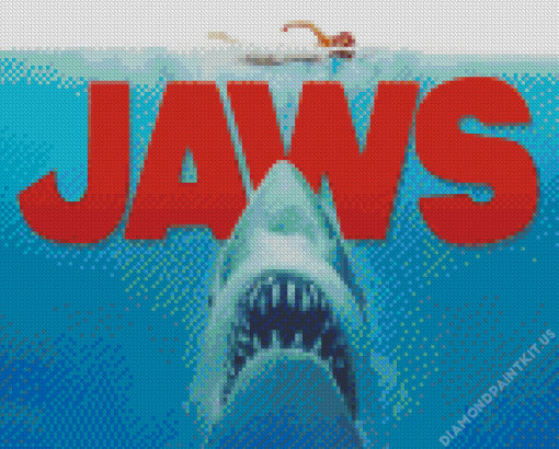 Jaws Movie Diamond Painting