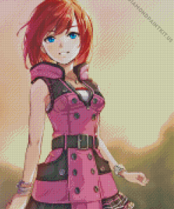 Kairi Kingdom Hearts Character Diamond Painting