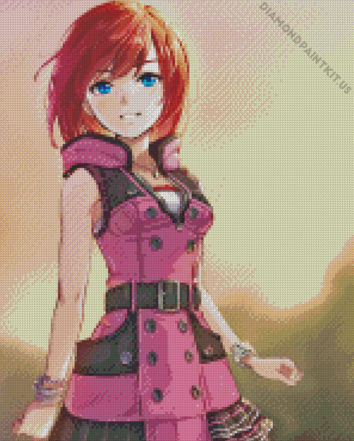 Kairi Kingdom Hearts Character Diamond Painting