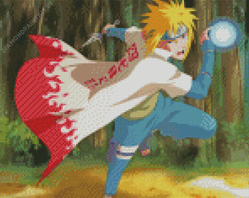 Naruto Minato Namikaze Diamond Painting