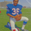 O J Simpson American Football Diamond Painting