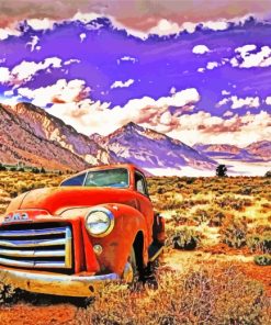 Rusty Chevrolet Truck Diamond Painting
