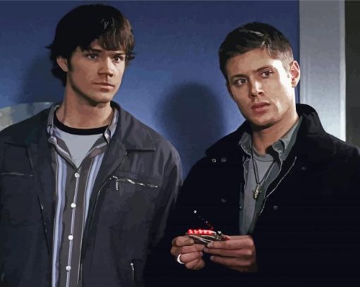 Sam And Dean Characters Diamond Painting