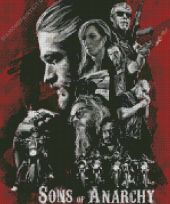Sons Of Anarchy Serie Poster Diamond Painting