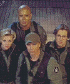 Stargate Sg1 Characters Diamond Painting