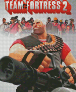 Team Fortress Poster Diamond Painting
