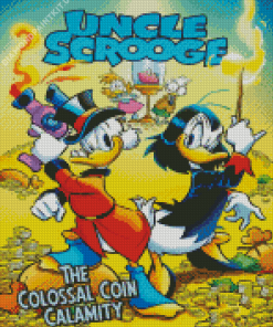 Uncle Scrooge Disney Poster Diamond Painting