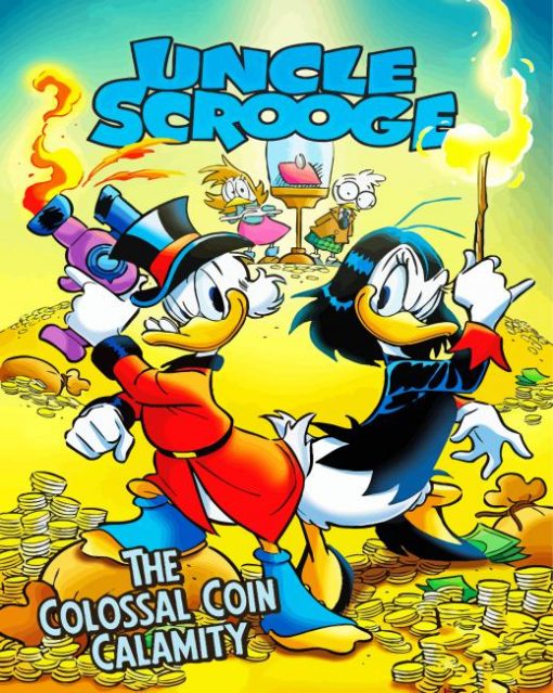 Uncle Scrooge Disney Poster Diamond Painting