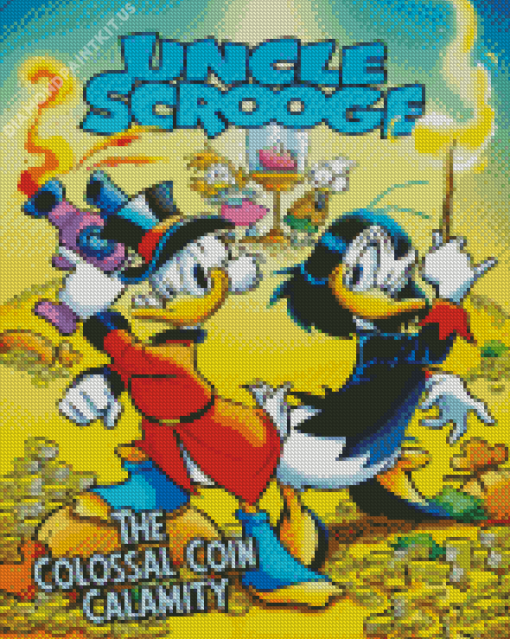 Uncle Scrooge Disney Poster Diamond Painting