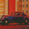 Vintage Skoda Car Diamond Painting