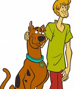 Aesthetic Scooby Doo And Shaggy Diamond Painting