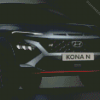 Black Hyundai Kona Diamond Painting