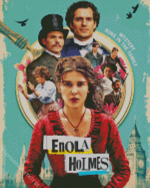 Enola Holmes Poster Diamond Painting