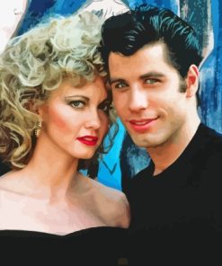 Grease Movie Characters Diamond Painting