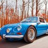 Old Renault Alpine Diamond Painting