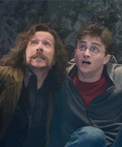 Sirius Black And Harry Potter Diamond Painting