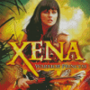 Xena Movie Poster Diamond Painting