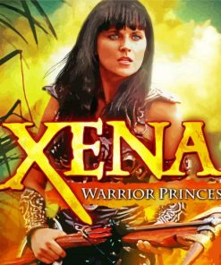Xena Movie Poster Diamond Painting