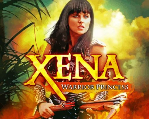 Xena Movie Poster Diamond Painting