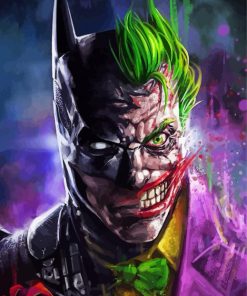 Batman And Joker Art Diamond Painting