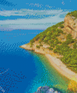 Beach Nugal Makarska Diamond Painting